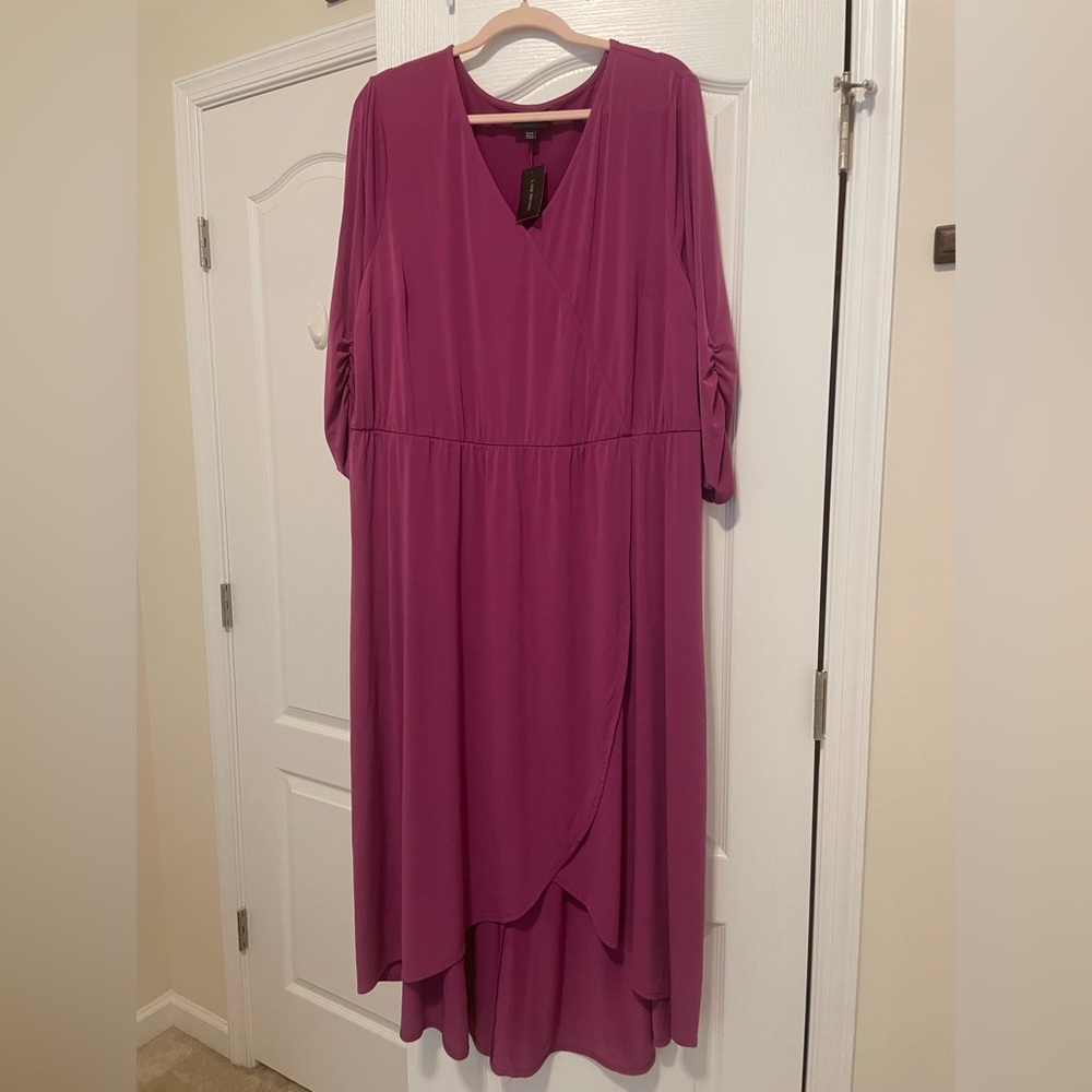 NWT Lane Bryant Faux Wrap Dress
